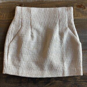 NWT Endless Rose High-Waist Tweed Skirt - Small